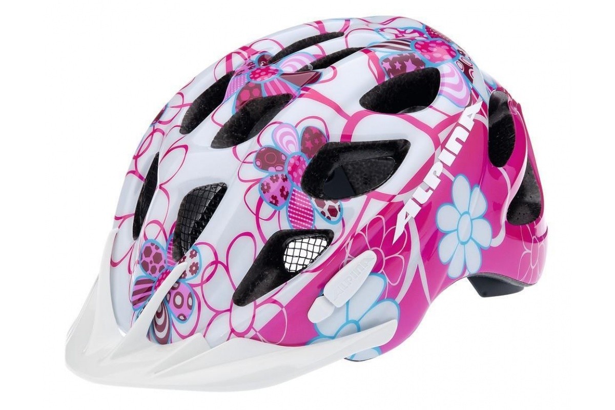 Fahrradhelm Alpina Rocky Kids Gr. M (5257cm) pink